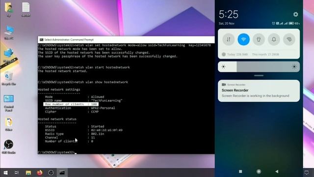 How to make WiFi hotspot in windows 10 using Command Method || Make WIFI Hotspot Quickly