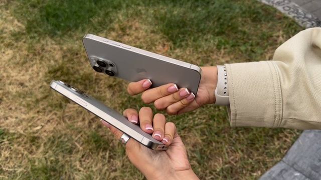 Первый взгляд на iPhone 16 Pro Max vs iPhone 15 Pro Max