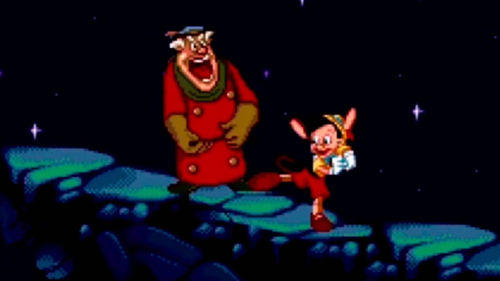 Pinocchio - Битвы с боссами/все боссы Sega Mega Drive/Genesis