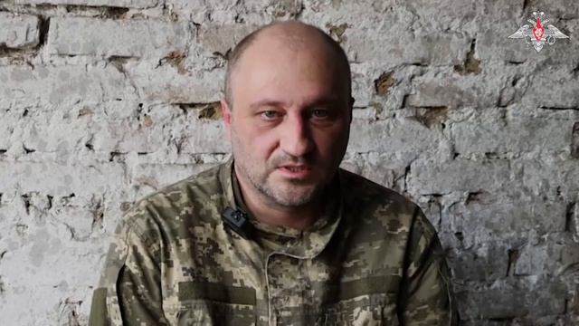 Пленный украинский военнослужащий Евгений Хотенко