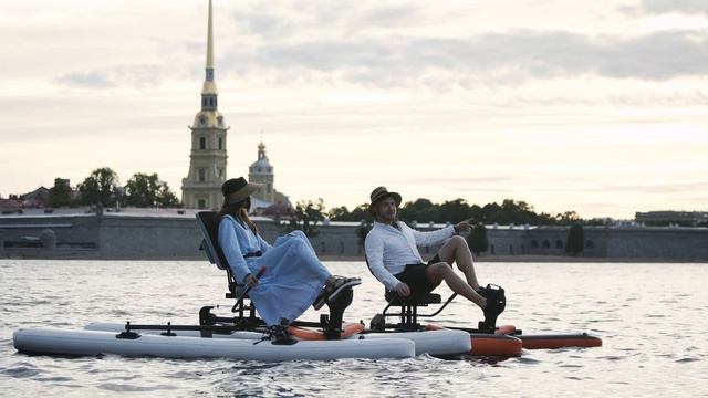 Педальный катамаран от ООО "А-БАРК"