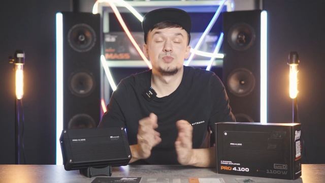 Обзор усилителя  AMP PRO 4 .100