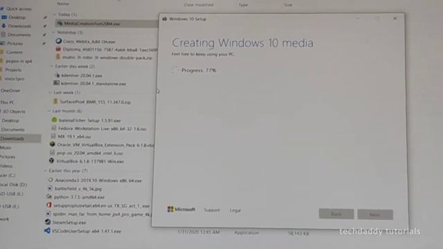 Re-install Windows 10 on Surface Pro 4