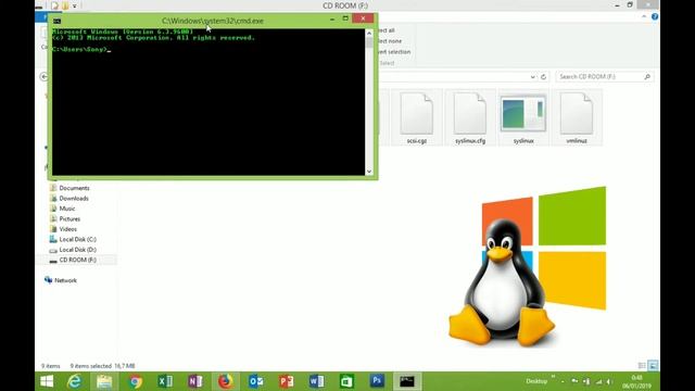 cara instal syslinux