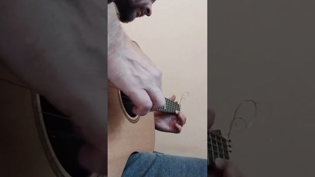 Фрагмент пьесы для гитары - Guitar piece fragment