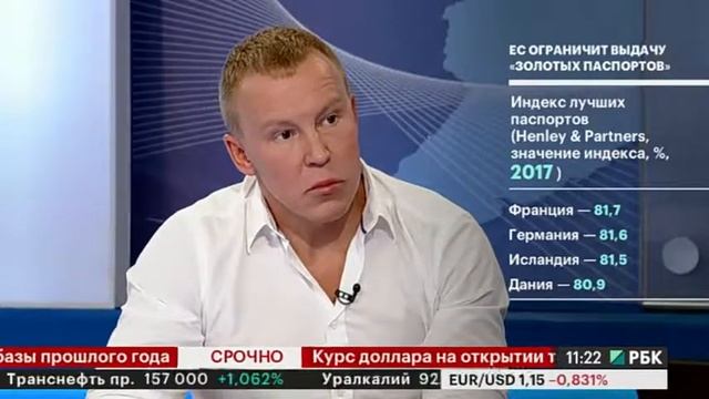 ЕС ограничит выдачу "золотых паспортов"