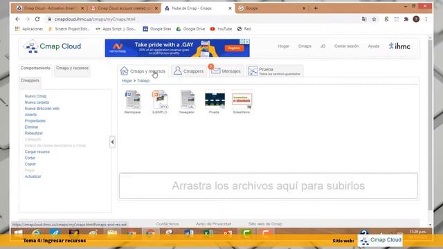 👨💻¿Cómo usar Cmap Cloud? - 🎈Tutorial 2020 - Tema 4: Añadir recursos