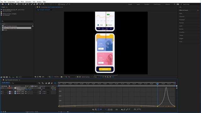 After effects Tutorial - App Promo Template in After Effects