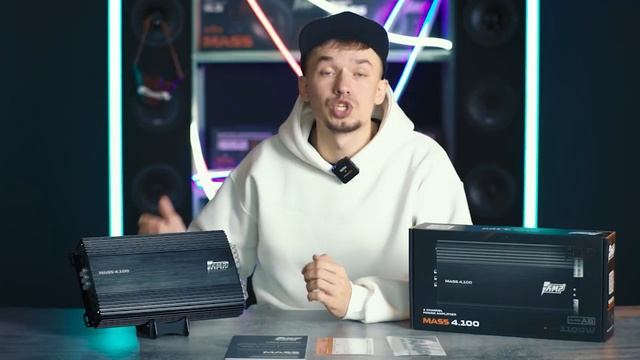 Обзор Усилителя AMP Mass 4.100