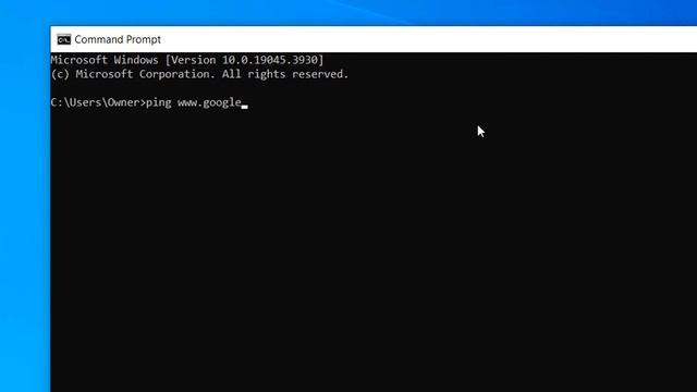 How to Ping a Website or IP Address Using Command Prompt