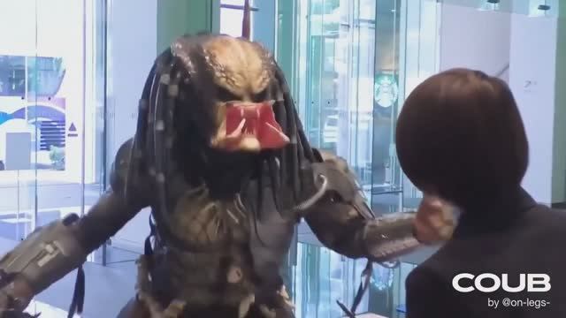 The predator needs a car...