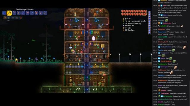 Vinesauce Vinny Chat Replay - Terraria Part 5