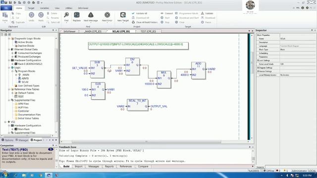 GE PLC analog output module IC200ALG331 configuration and scaling by using Proficy Machine Edition