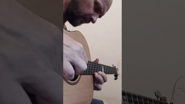 Фрагмент пьесы для гитары - Guitar piece fragment