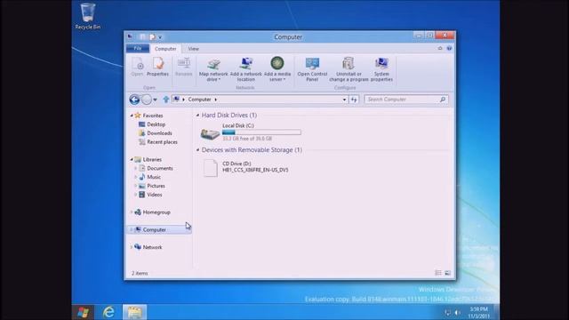 Установка Windows 8 build 8148 на VirtualBox