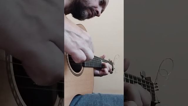 Фрагмент пьесы для гитары - Guitar piece fragment