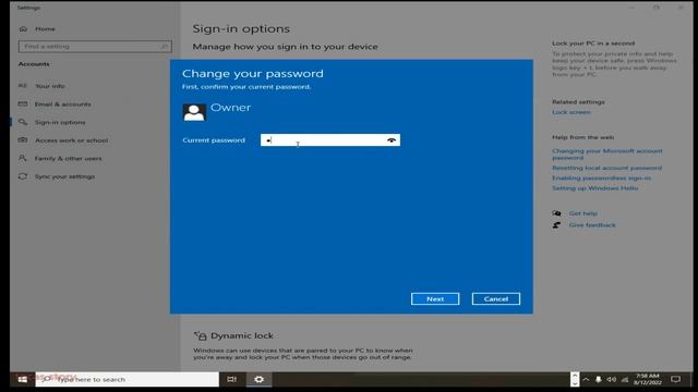 How To Change Password In Windows  Latest 2022 @Animations4.0