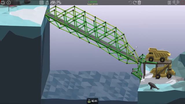 Poly Bridge Level 3-12, Budget