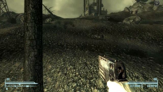 Fallout 3 Зачистка мира № 15 Crater 76z BrahminShed Электростанция Vapl 58