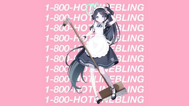 Blue Archive Tendou Arisu - Hotline Bling AI Cover