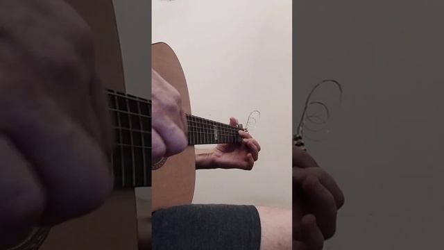 Фрагмент пьесы для гитары - Guitar piece fragment