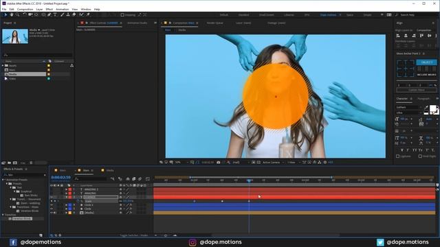 Создайте красочную летнюю анимацию в After Effects