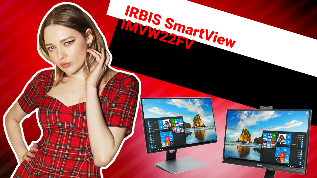 НИКС Компьютерный Супермаркет: видео про ЖК монитор 21.5" IRBIS SmartView IMVW22FV