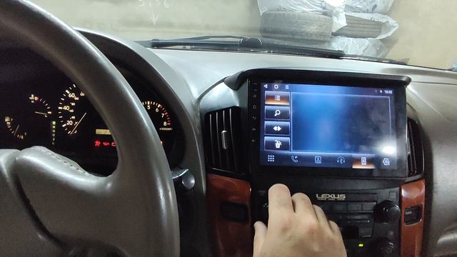 Установка шгу android lexus rx300