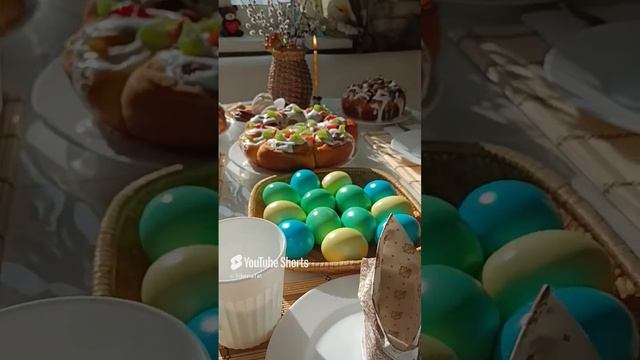 ПАСХА 🌞🥞🧁 семейный обед.