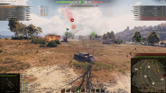 T95/FV4201 Chieftain, Натиск, 1482 чистого опыта