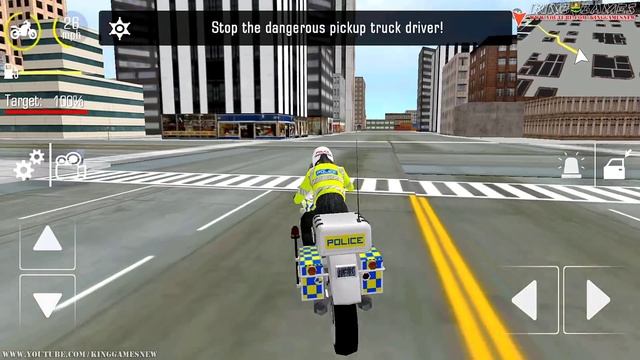 Police Car Driving : Motorbike Riding - Police Officer Simulator - Android GamePlay