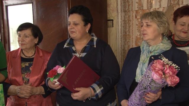 Жительница Старобина приняла поздравления с 90-летним юбилеем