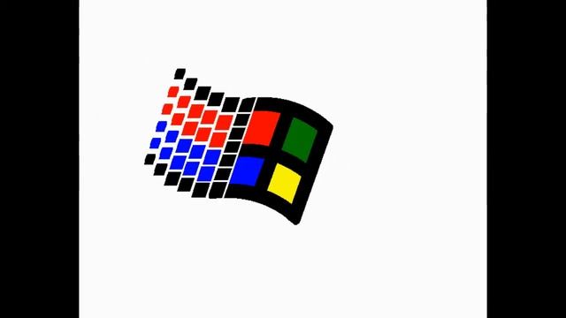 Windows 2000 Animated logo By MS Paint