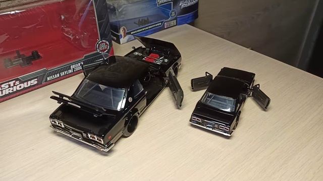 Nissan Skyline III(KPGC10)'1971 2000GT-R Bryan's. Jada 1-24 и 1-32. Fast&Furious5