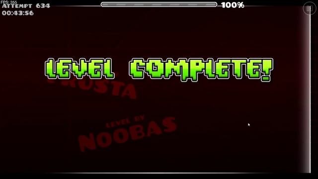 ЭКСТРИМ ДЕМОН ЗА ЧАС? GEOMETRY DASH Sakupen Hell 100%