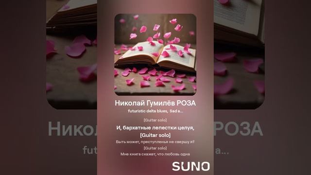 Николай Гумилёв РОЗА (1)