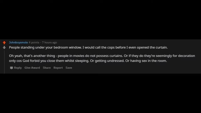 Unrealistic but Common Movie Tropes (r/AskReddit) | Reddit Sphere