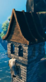 Valheim: Высокая крыша. Стройхак.