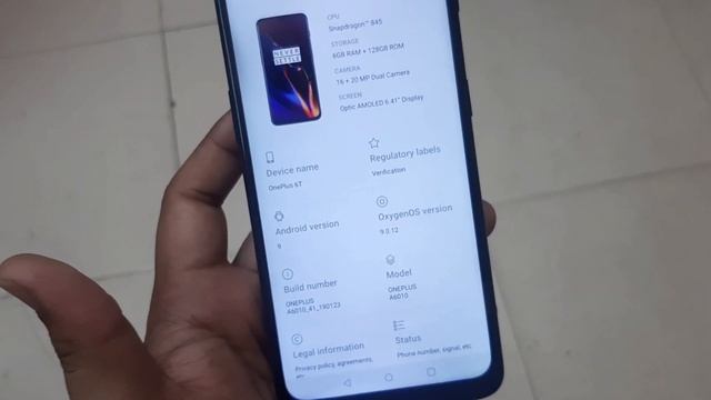 How To Enable Developer Option In Oneplus 6/6t