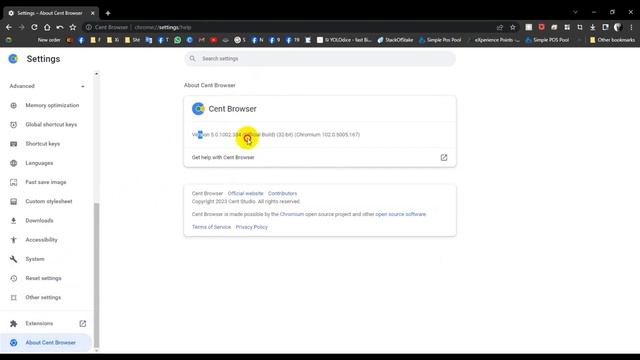 How to Check Cent Browser Updates and Verify Official Version