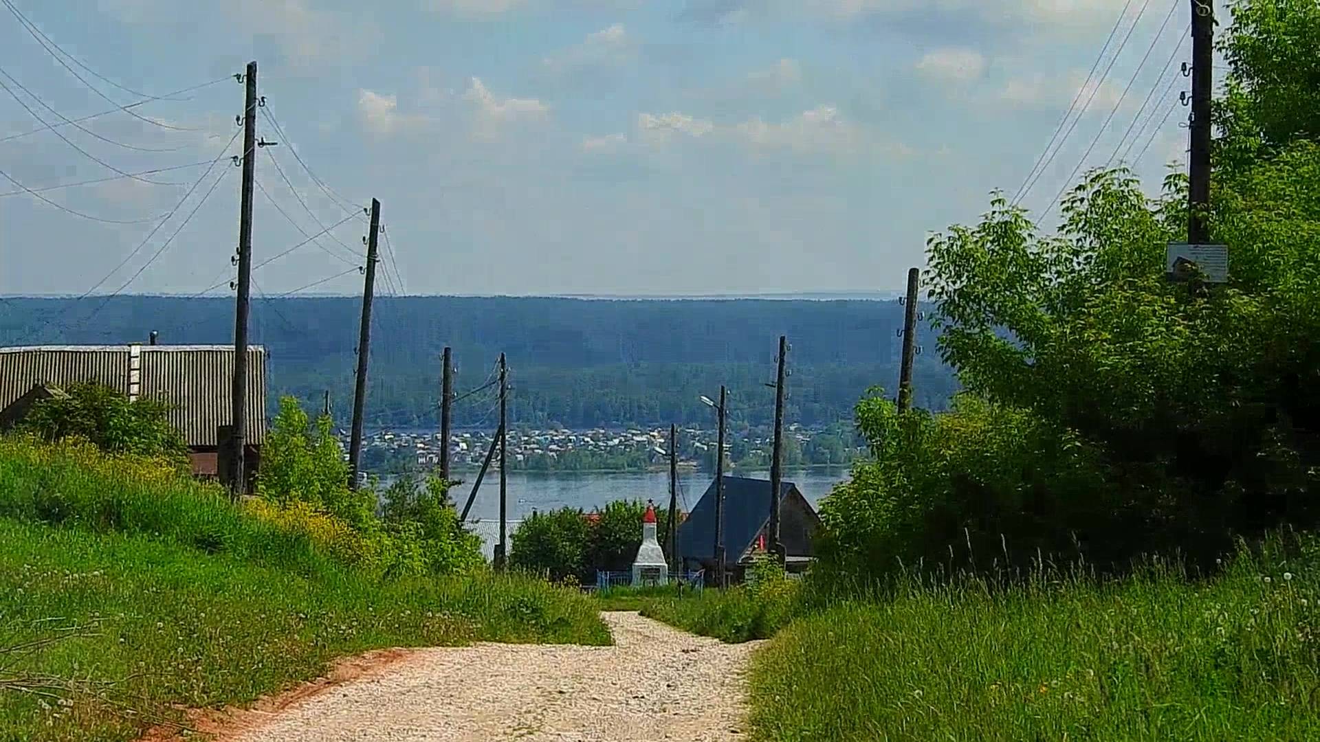 Поездка на велосипеде за Волгу. Старинная деревня Курочкино.