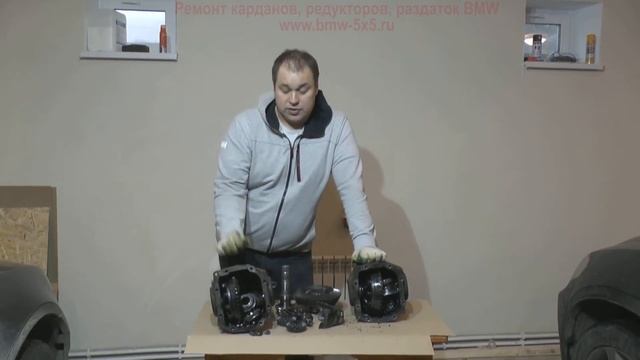 Как ломаются задние редуктора BMW X5 E70 (дорестайл)