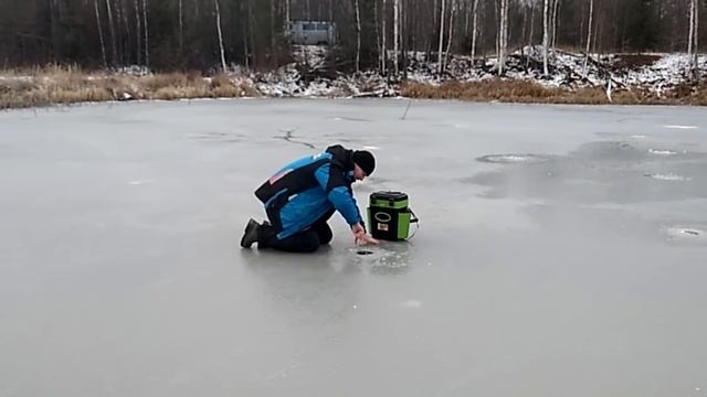 Первый лёд 2018-2019. Безнасадка.