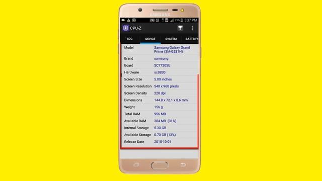 How To Check Mobile System Specifications- CPU-Z.[malayalam]