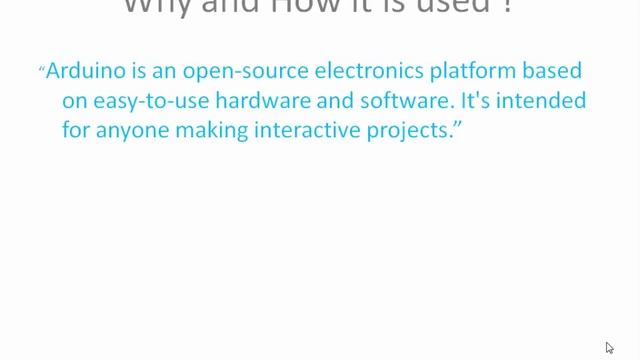 Internet Of Things interface Raspberry Pi To Windows Computer:  Introduction to Arduino