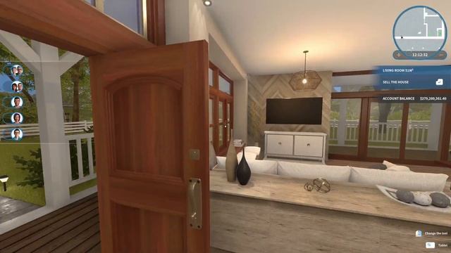 House Flipper! Pets DLC - Blue Snuggery house - Cute farm house