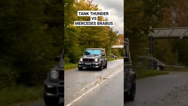 TANK THUNDER vs MERCEDES BRABUS / кого выберешь ТЫ?