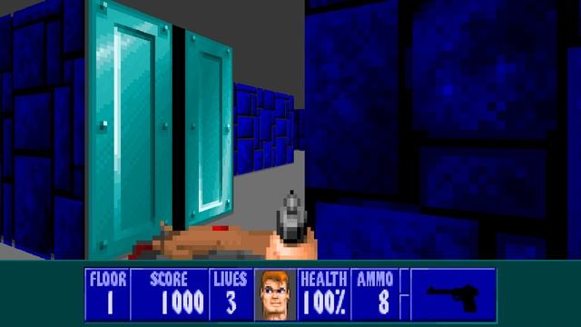 Wolfenstein 3D. ecwolf-1.3.2_x86 (1992) 505мб