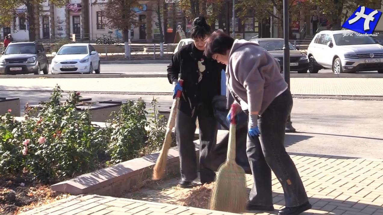 Месячник чистоты в Новошахтинске