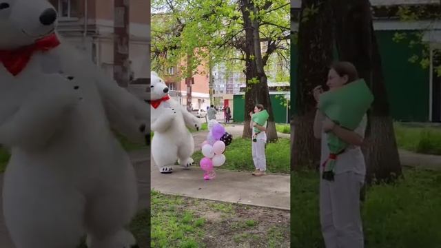 Необычное поздравление от СуперМишки с сюрпризом на День Рождения